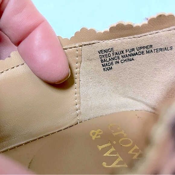 Crown & Ivy Venice Leopard Flats 8.5 - Picture 7 of 12